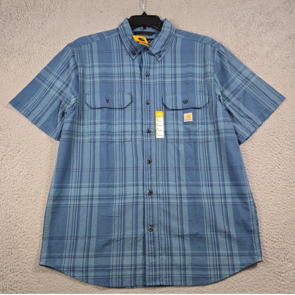 NWT Carhartt Men's plaid shirt